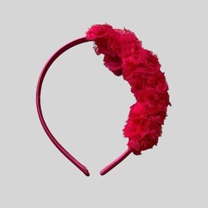 Girl’s Pink Roses Expandable Headband